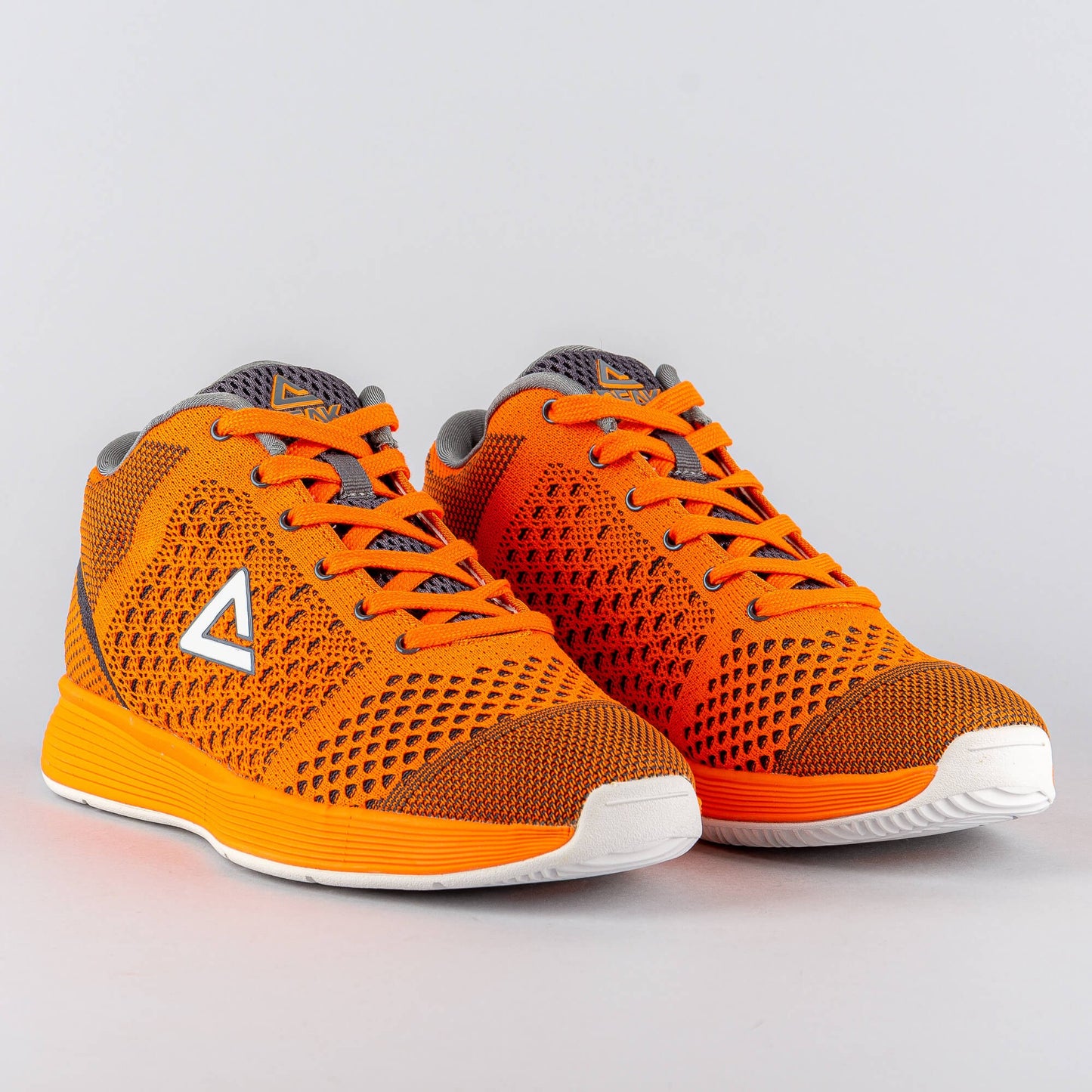 Basketbalové tenisky Peak Basketball Shoes Primeknit Fluorescent Orange/Gray