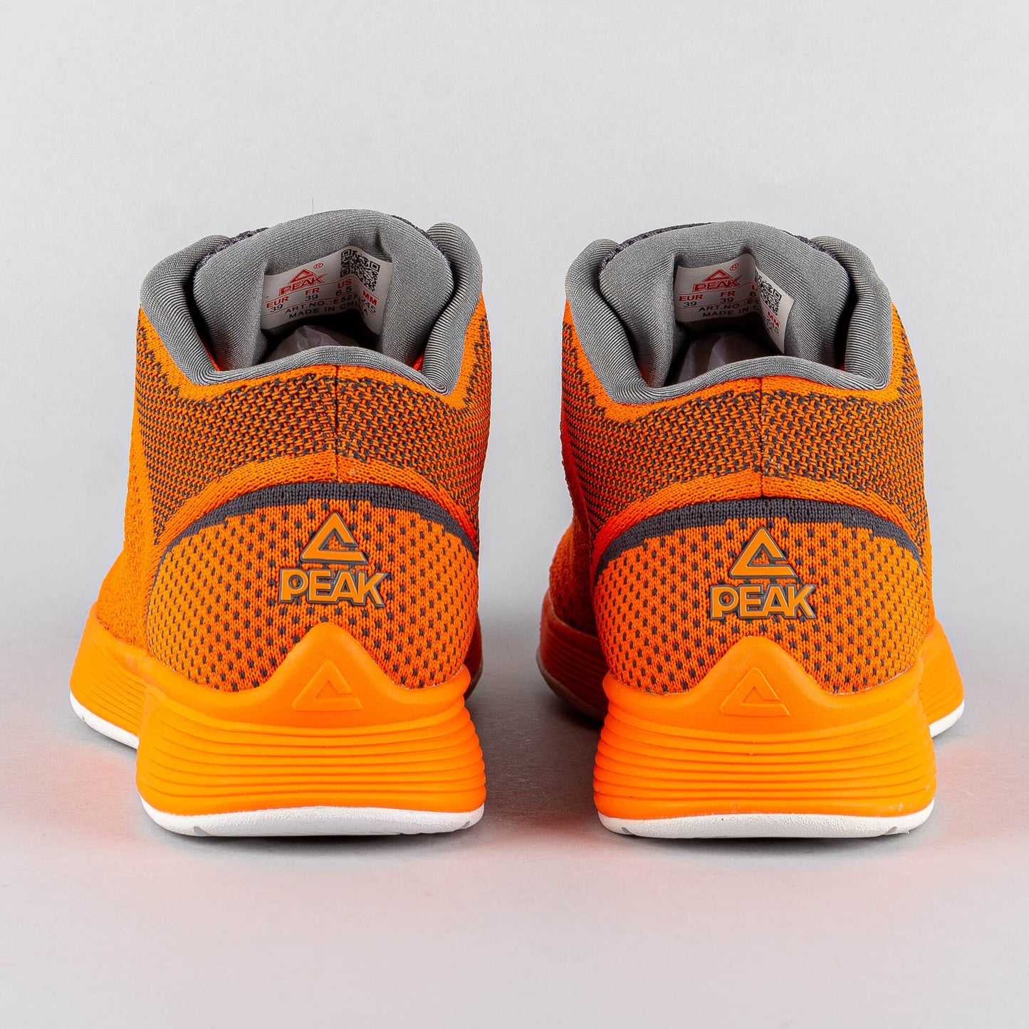 Basketbalové tenisky Peak Basketball Shoes Primeknit Fluorescent Orange/Gray