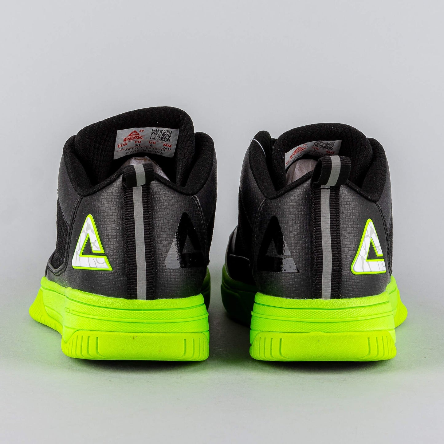 Basketbalové tenisky Peak Basketball Shoes Black/Fluorescent Green