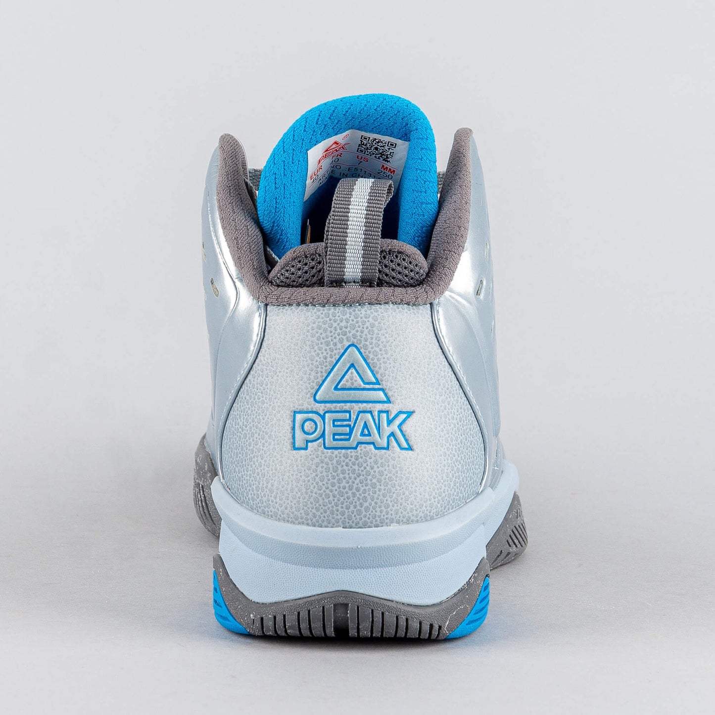 Peak Basketball Shoes Armor III Metallic Blue