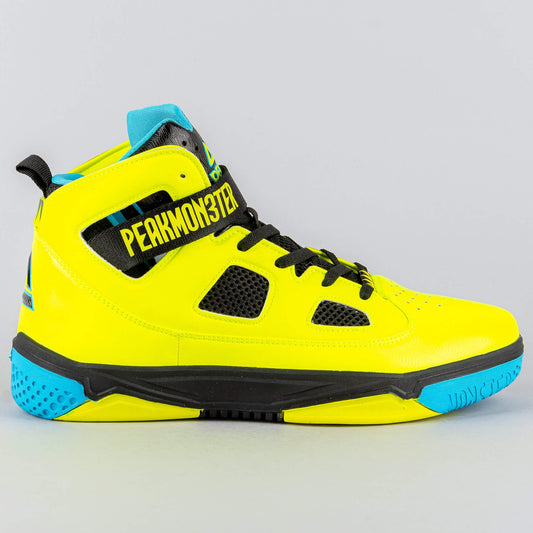 Peak Basketball Shoes Monster IV Fluorescent Yellow/Blue