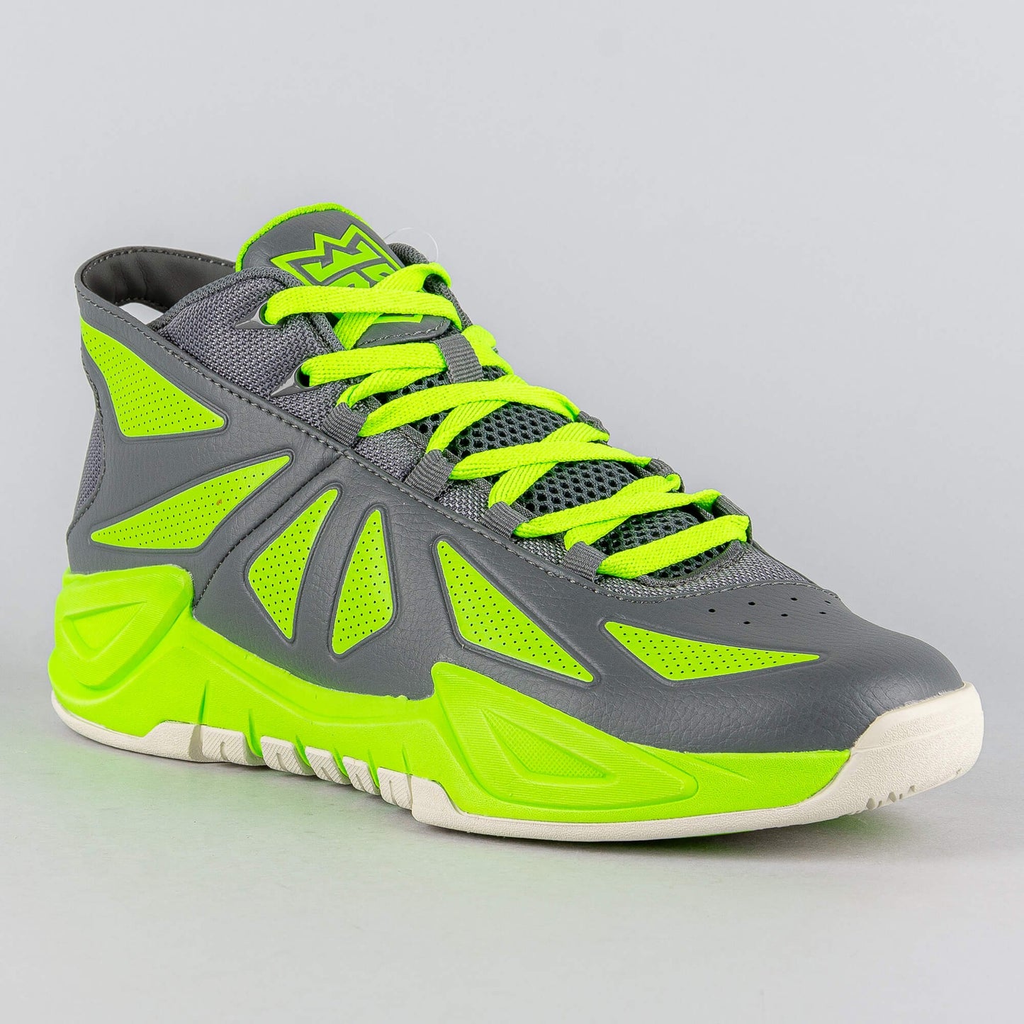 Peak Basketball Shoes Ares III Reborn Gray/Fluorescent Green