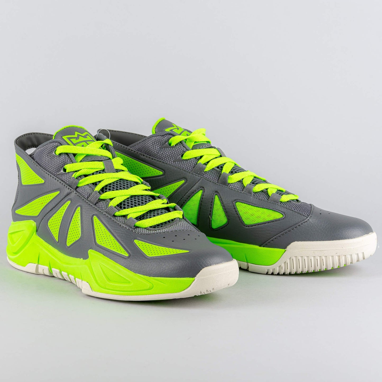 Peak Basketball Shoes Ares III Reborn Gray/Fluorescent Green