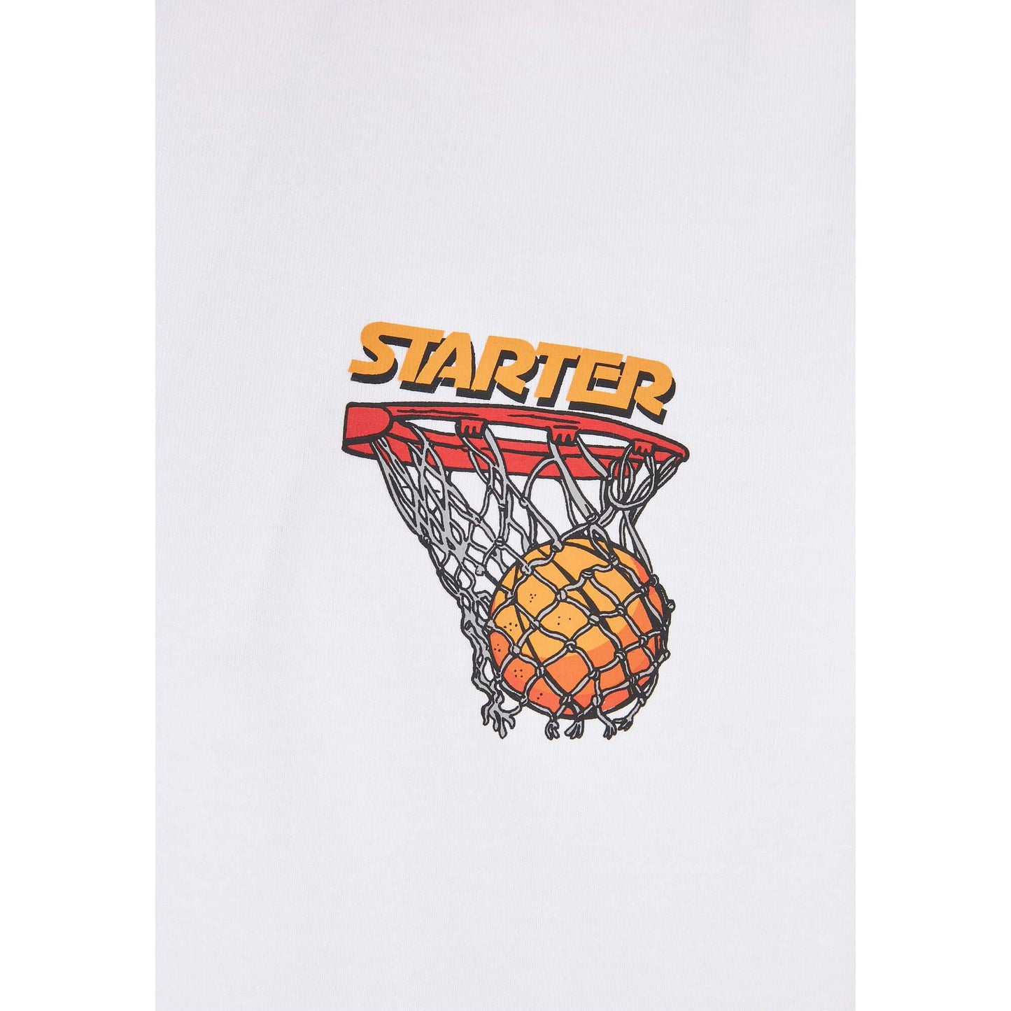 Starter Basketball Longsleeve White