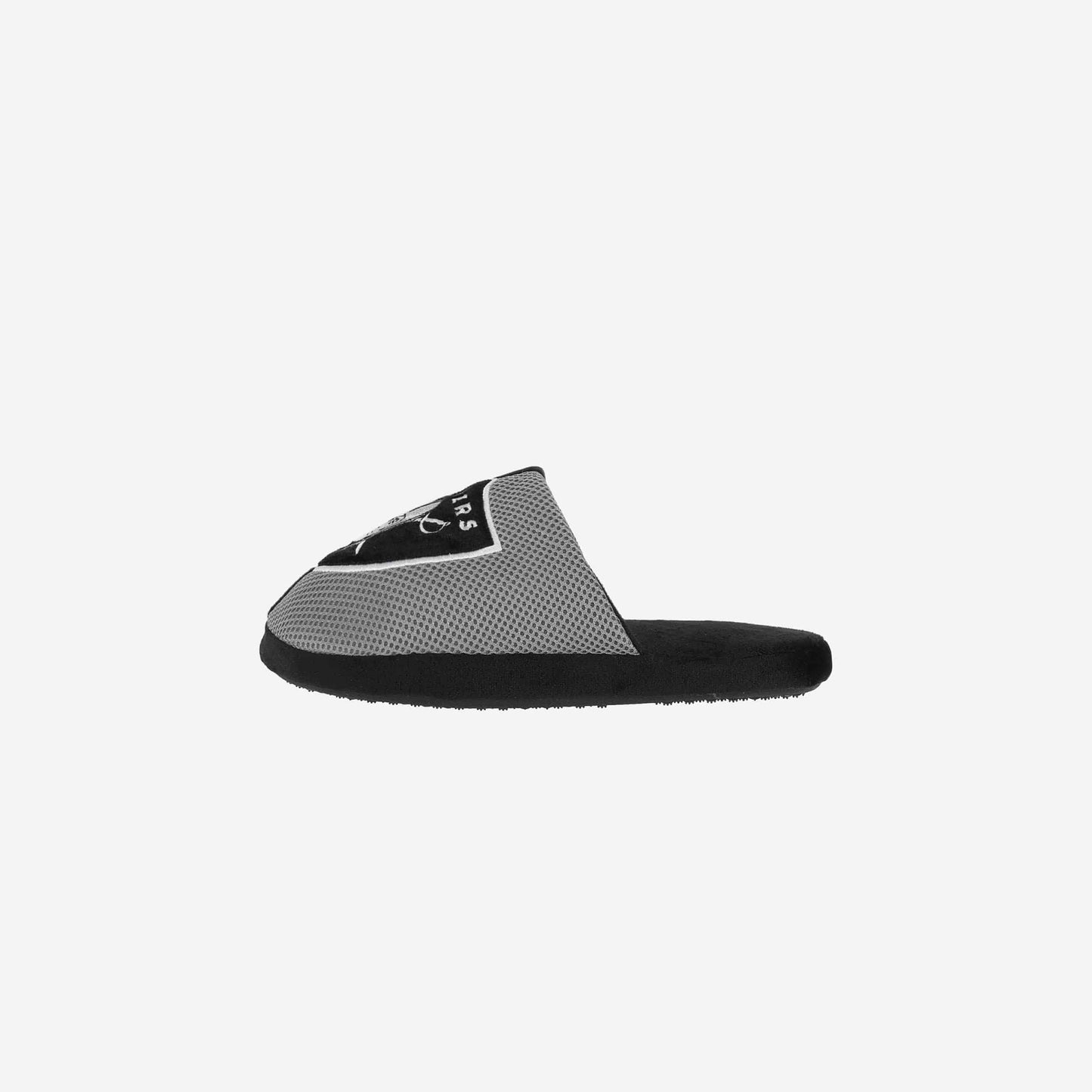 Papuče FOCO Las Vegas Raiders - NFL - Mens Team Stripe Slipper - Black/Grey