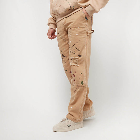 Nohavice Karl Kani KK OG Washed Cargo Pants sand pieskové