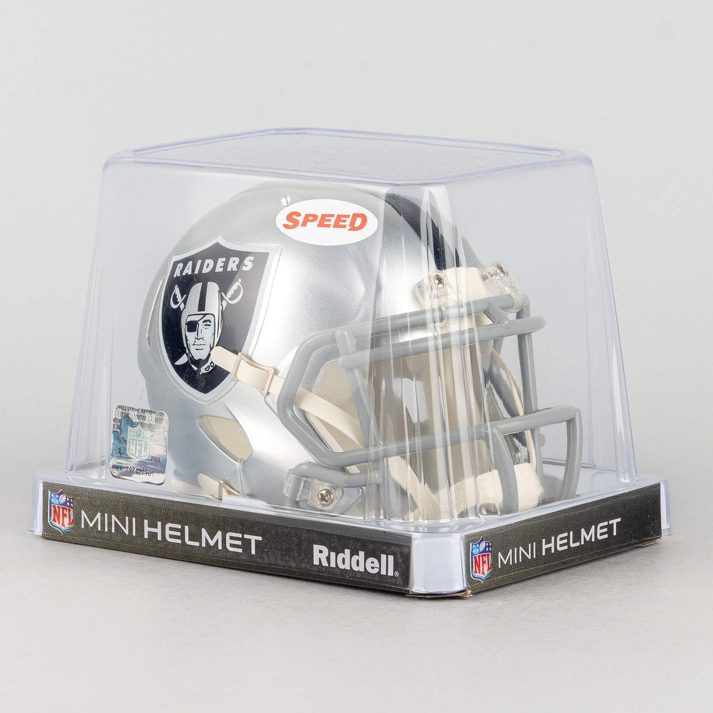 Mini helma NFL Riddell Speed Mini Helmet Las Vegas Raiders