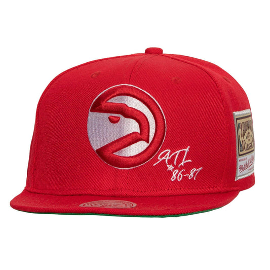 Šiltovka Mitchell & Ness NBA Jersey Love Snapback HWC Atlanta Hawks červená