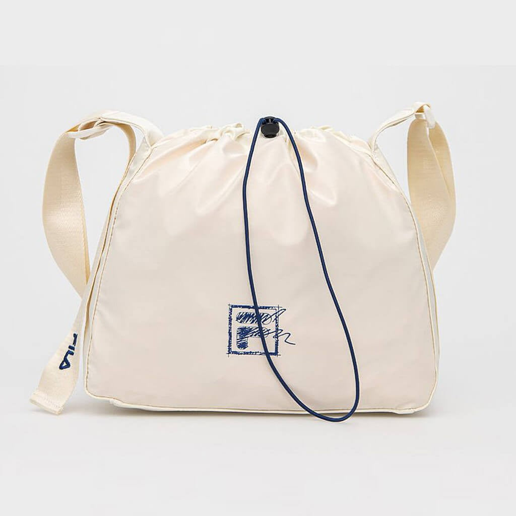 Fila TENALI Satin drawstring hobo Sweet Corn
