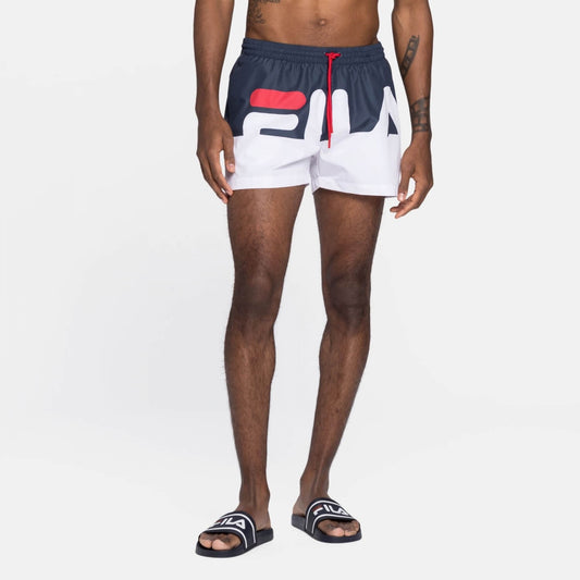 Fila Makoto Beach Shorts Black Iris/Bright White