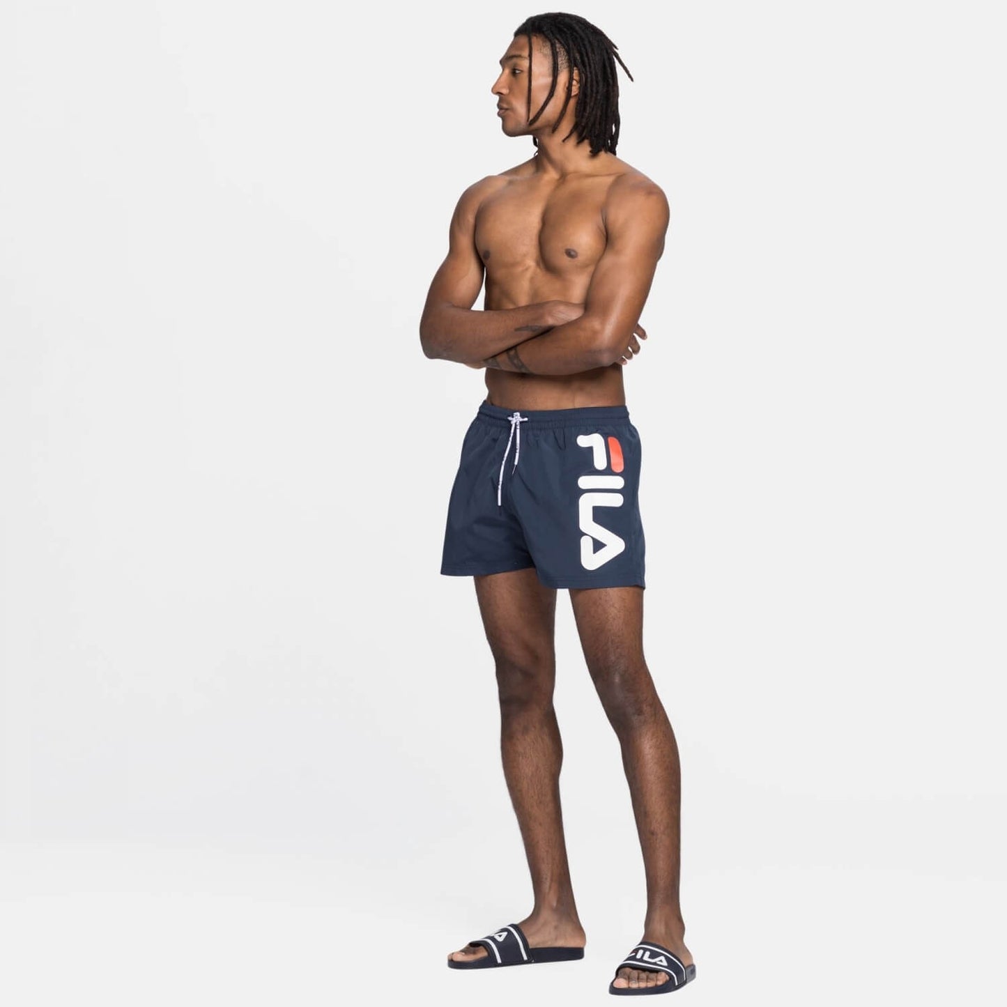 Fila Michi Beach Shorts Black Iris