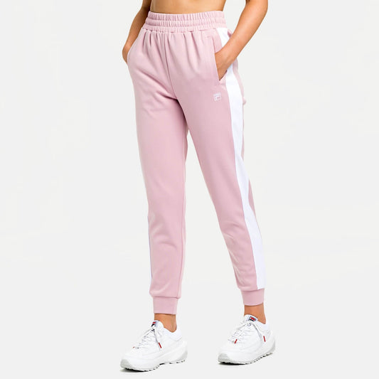 Dámske tepláky FILA wmn's RADIA tapered track pants bledoružové