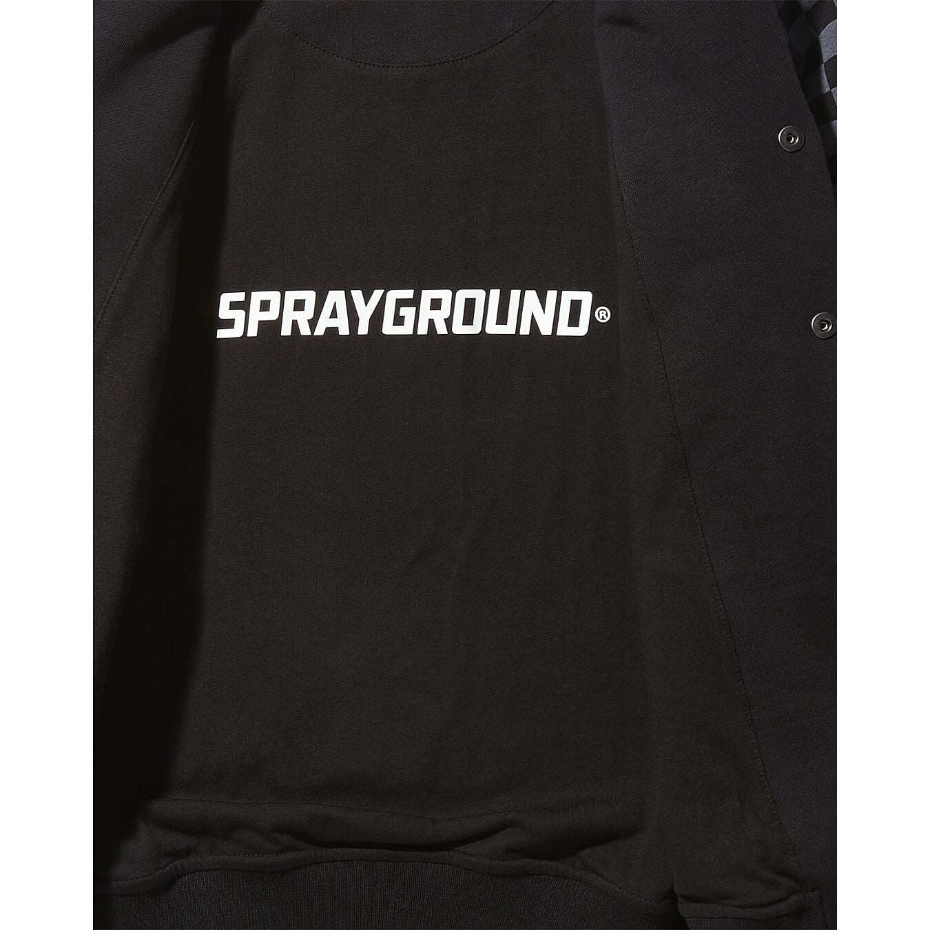 Sprayground Checkered Varsity Grey/Black