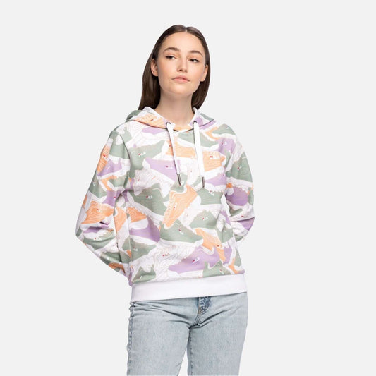 Fila BARRIO AOP hoody Iceberg Green Disruptor AOP