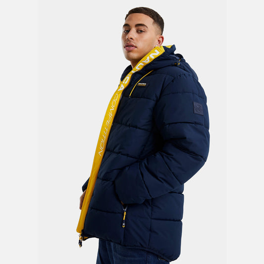 Zimná bunda Nautica Antigua Padded Jacket tmavomodrá