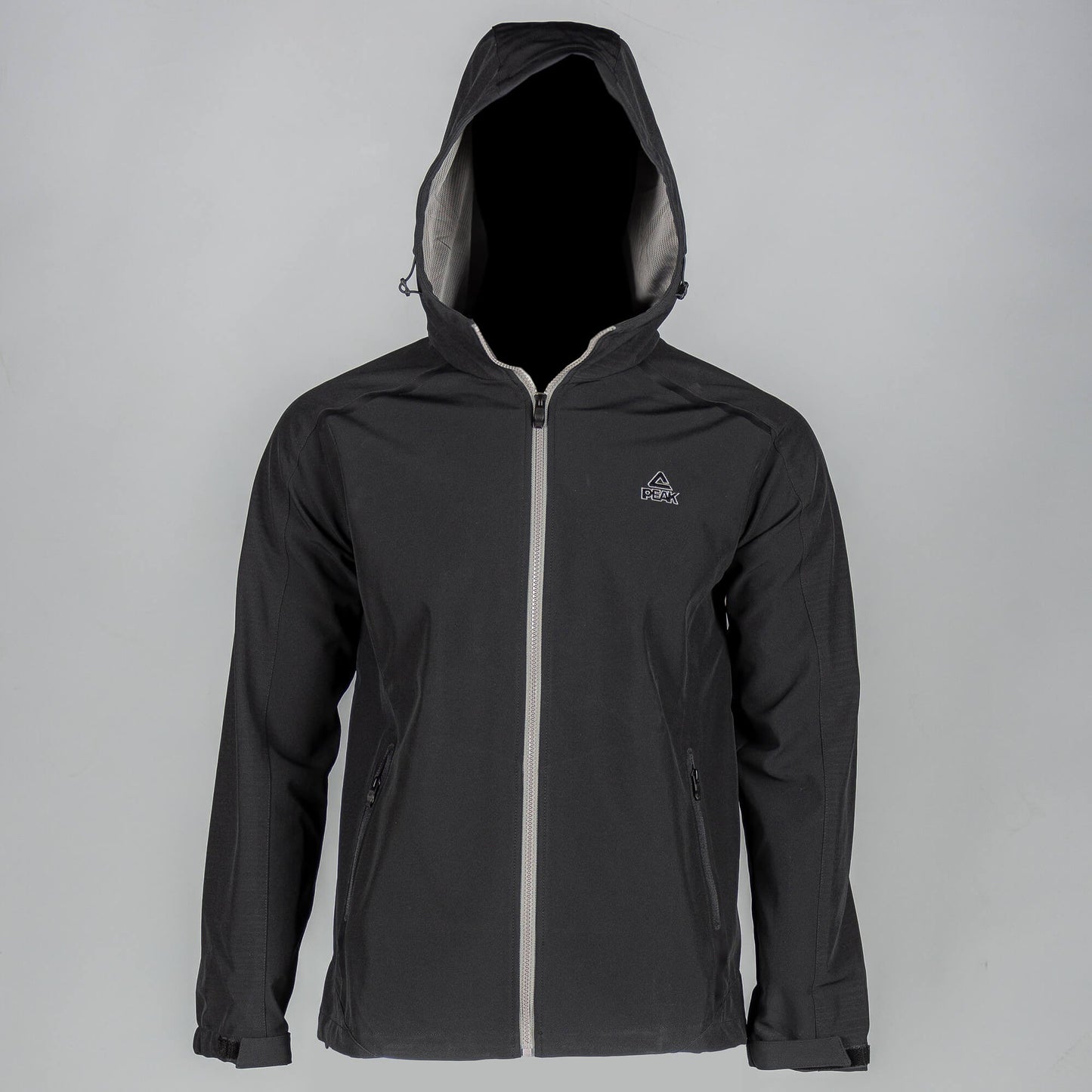 Zamatová prechodná bunda Peak Velvet Jacket Black čierna