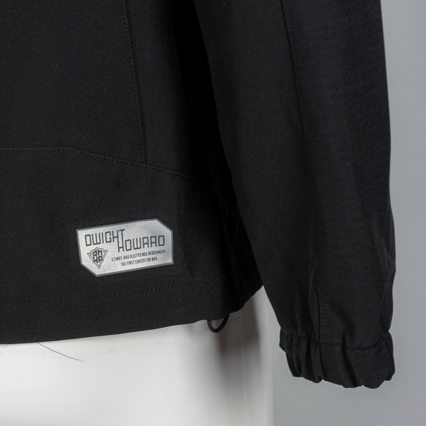 Zamatová prechodná bunda Peak Velvet Jacket Black čierna