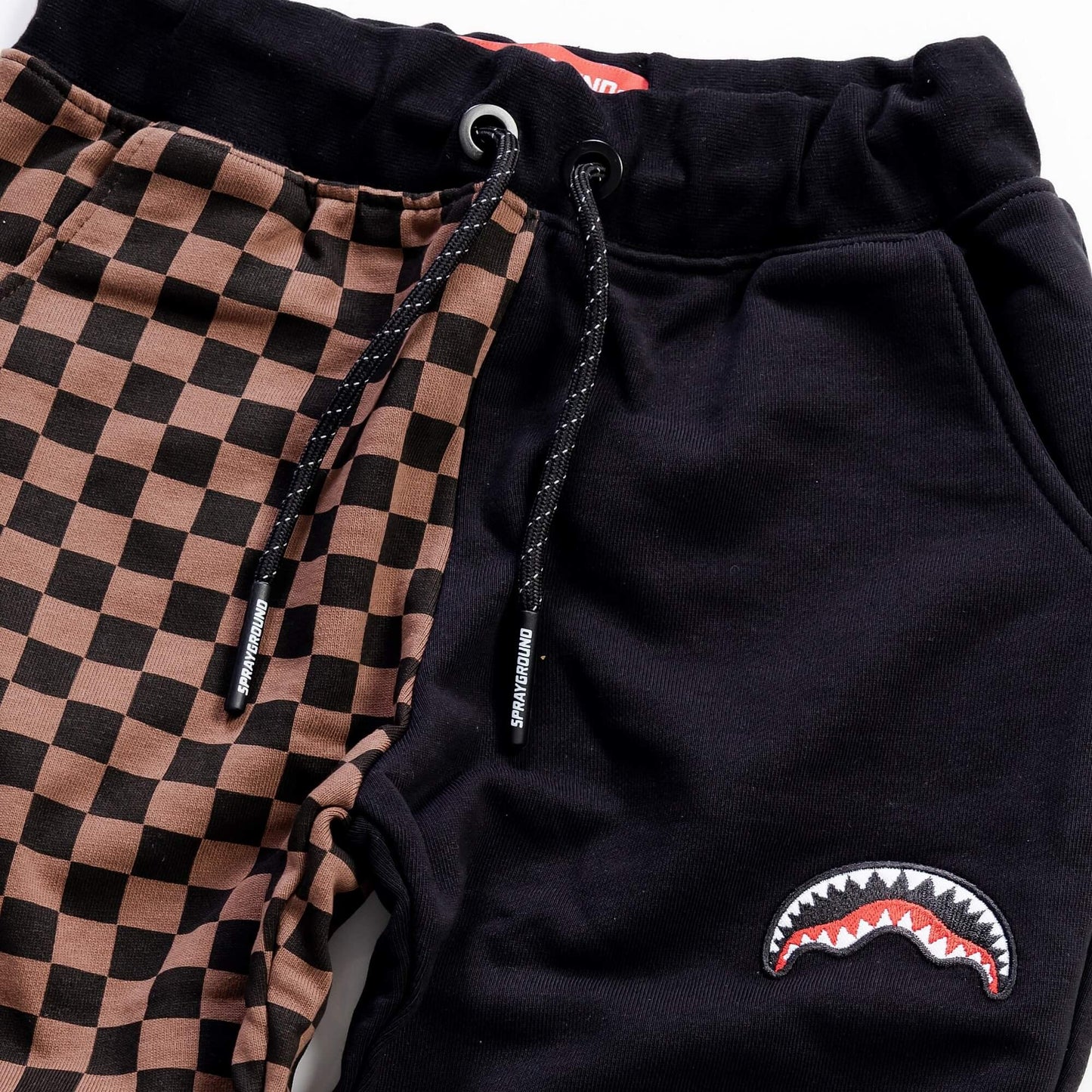 Sprayground Burnt Sharks In Paris Pants Brown/Black