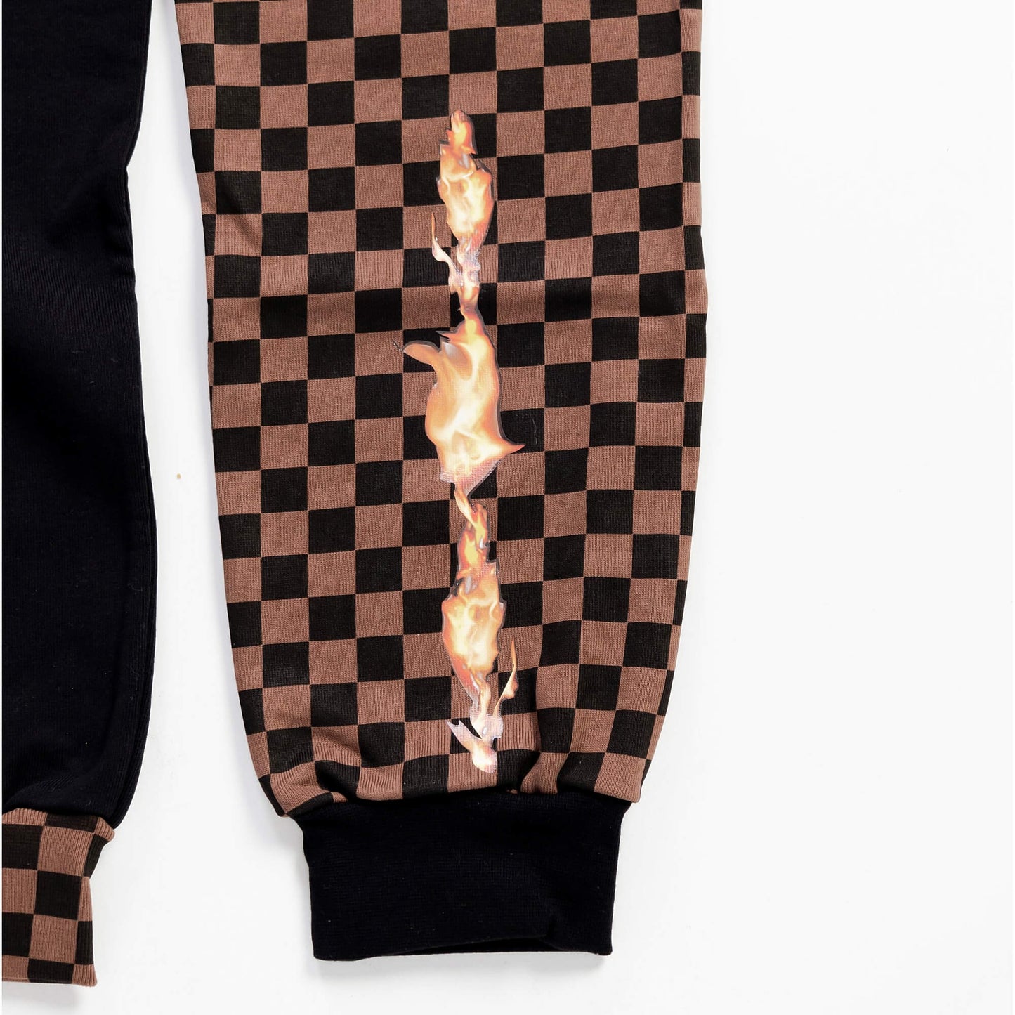 Sprayground Burnt Sharks In Paris Pants Brown/Black