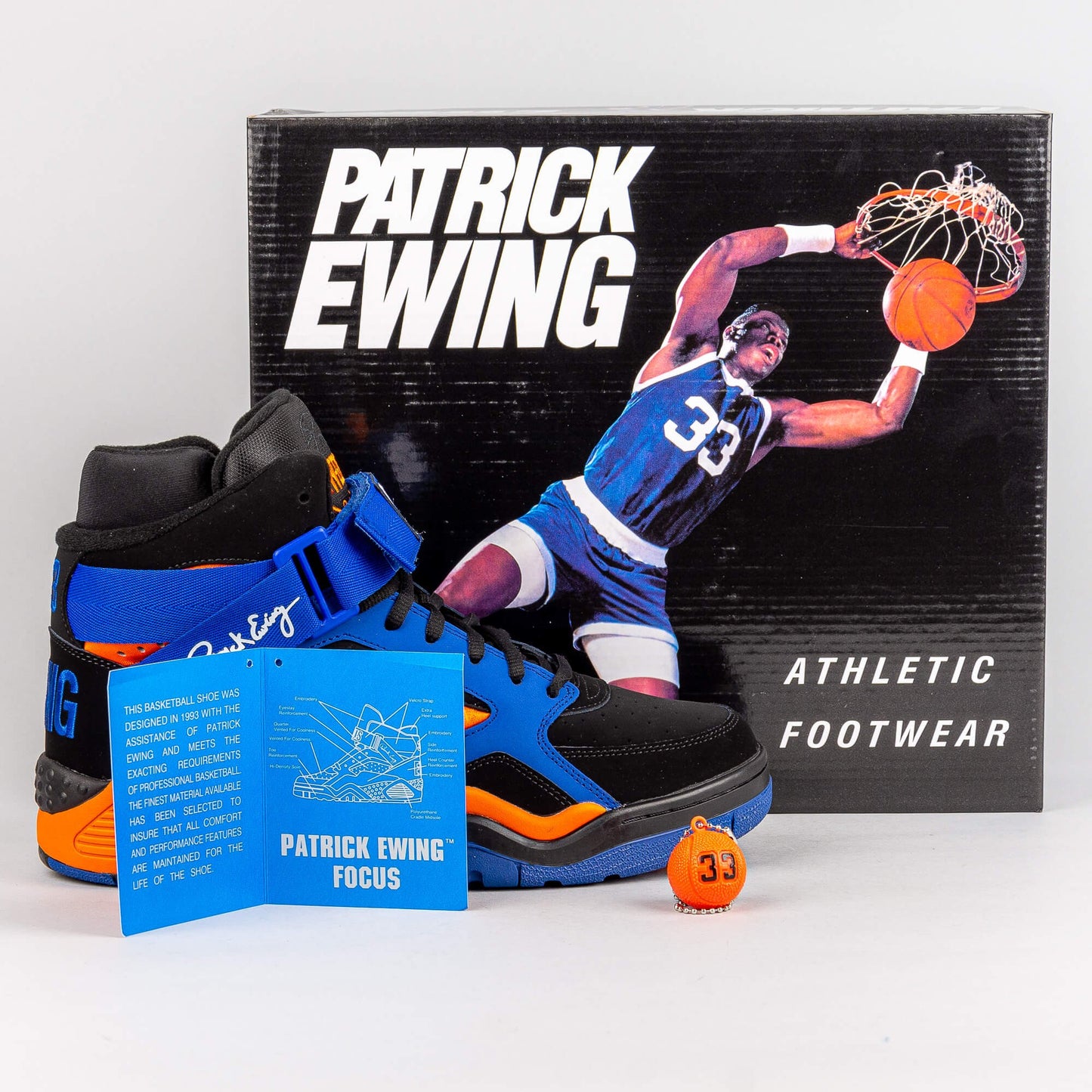 Ewing Athletics Focus Og Pe Black/Orange/Royal Blue