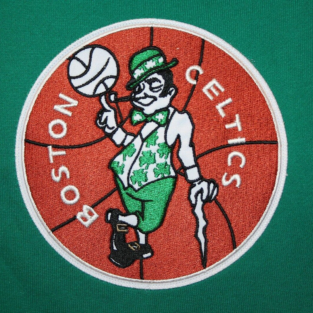 Mitchell & Ness Leading Scorer Fleece Crew Boston Celtics Green/Black