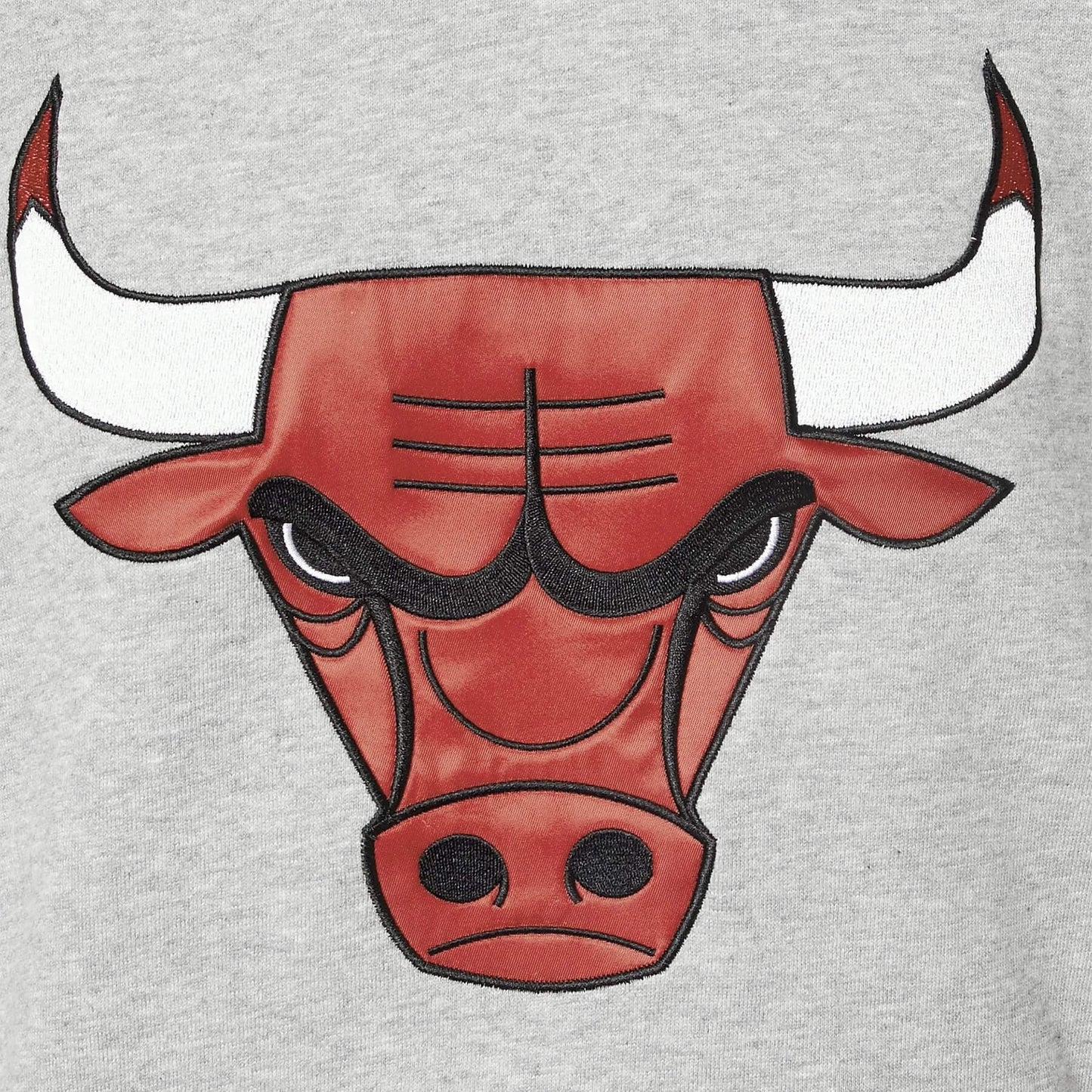 Mikina s kapucňou Mitchell & Ness NBA Pinnacle Heavyweight Fleece Hoody CHICAGO BULLS šedá