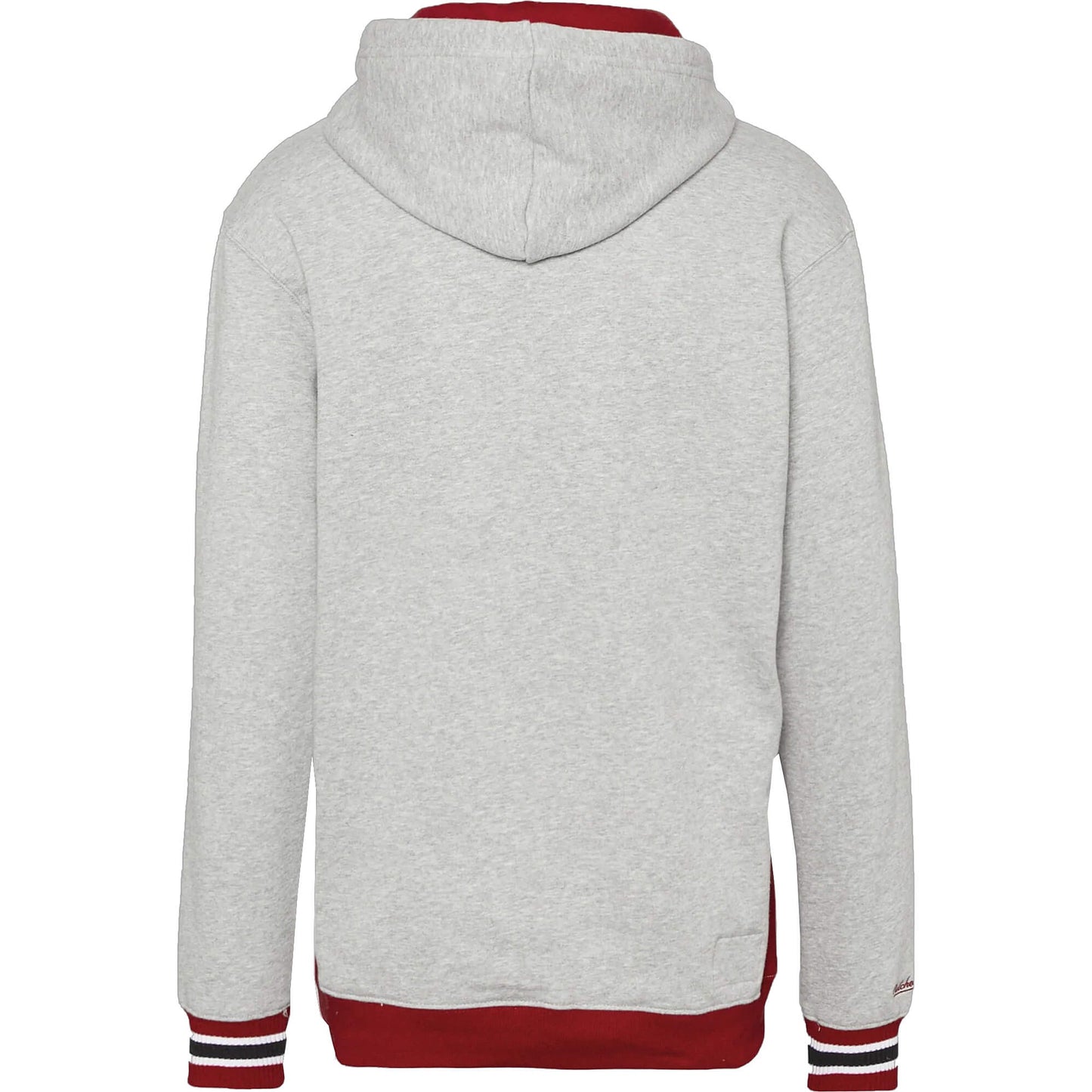 Mikina s kapucňou Mitchell & Ness NBA Pinnacle Heavyweight Fleece Hoody CHICAGO BULLS šedá