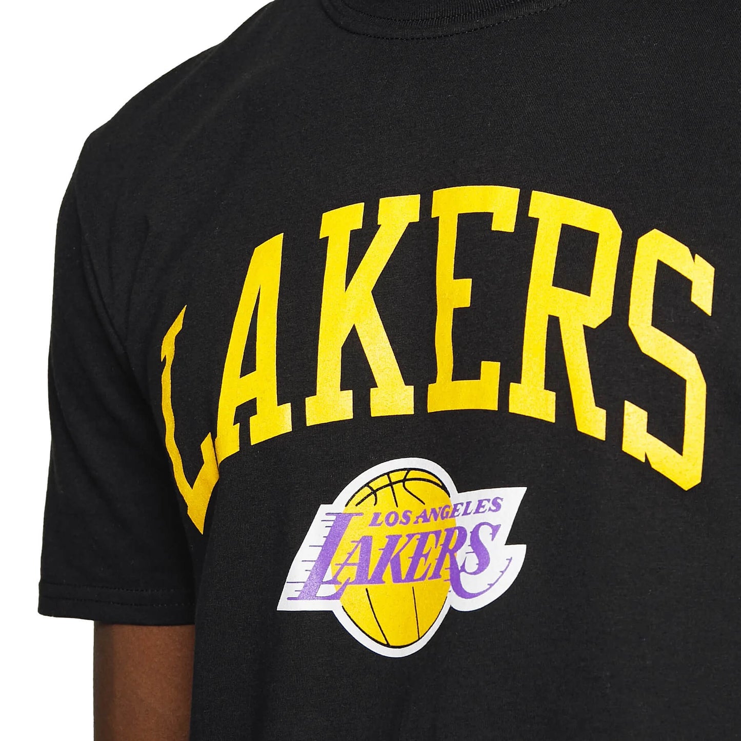 Mitchell & Ness NBA Arch Tee LOS ANGELES LAKERS BLACK