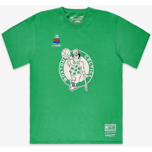 Mitchell & Ness NBA Worn Logo / Wordmark Tee BOSTON CELTICS GREEN