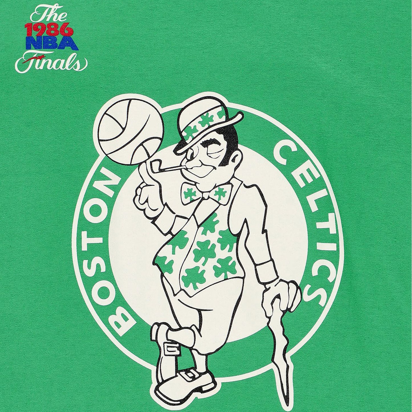 Mitchell & Ness NBA Worn Logo / Wordmark Tee BOSTON CELTICS GREEN