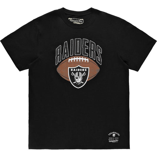 Mitchell & Ness NFL Archive Wash Out Tee OAKLAND RAIDERS BLACK
