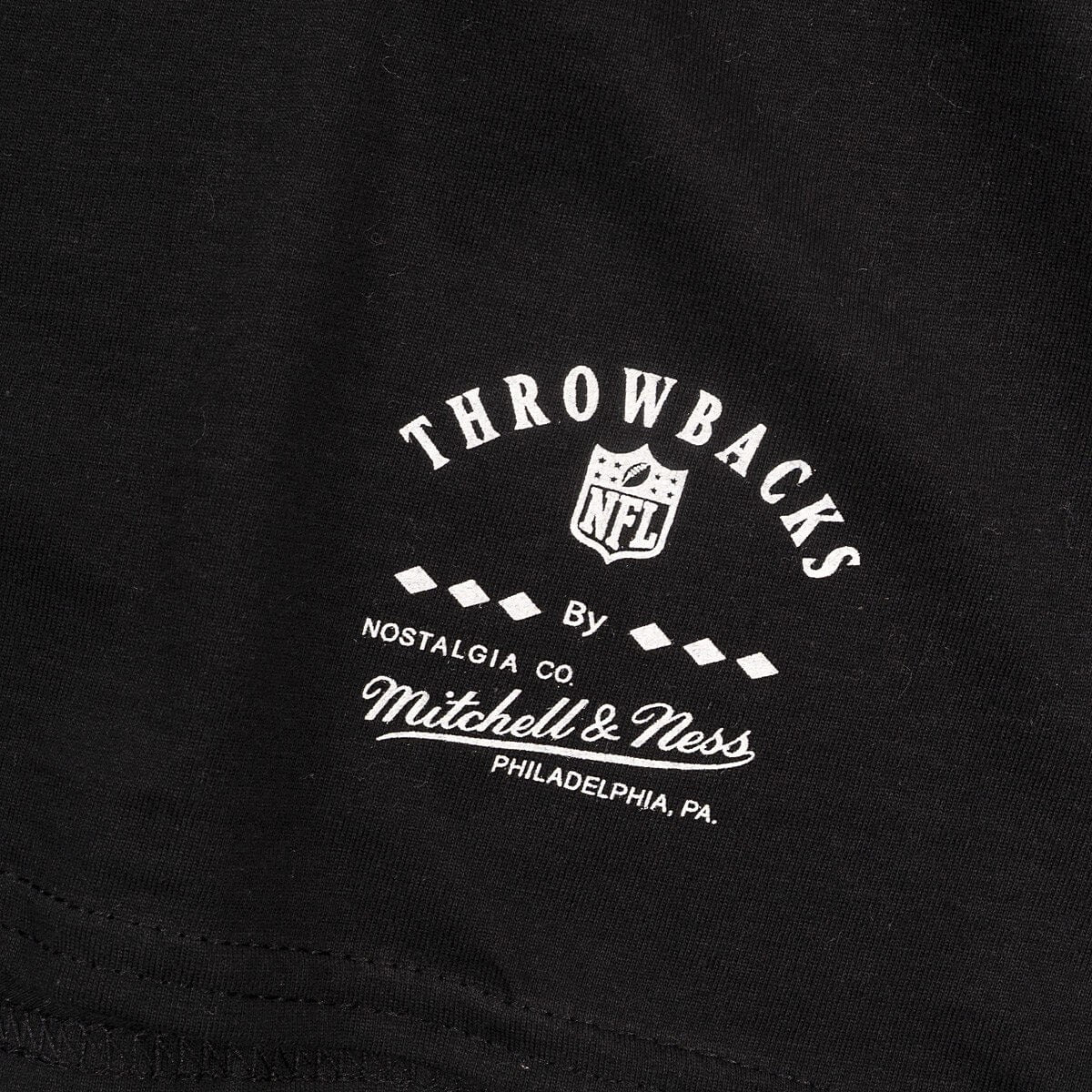 Mitchell & Ness NFL Archive Wash Out Tee OAKLAND RAIDERS BLACK