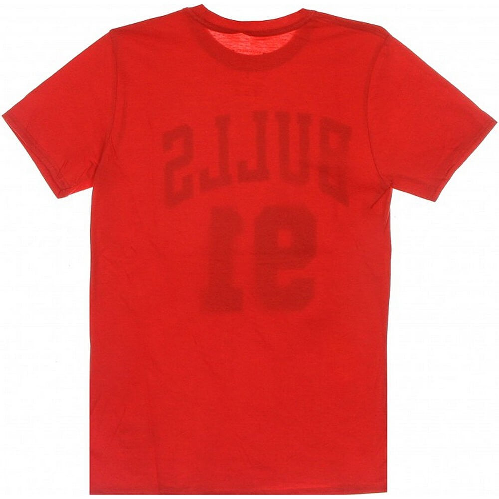 Mitchell & Ness NBA Last Dance Number 91 Tee CHICAGO BULLS RED