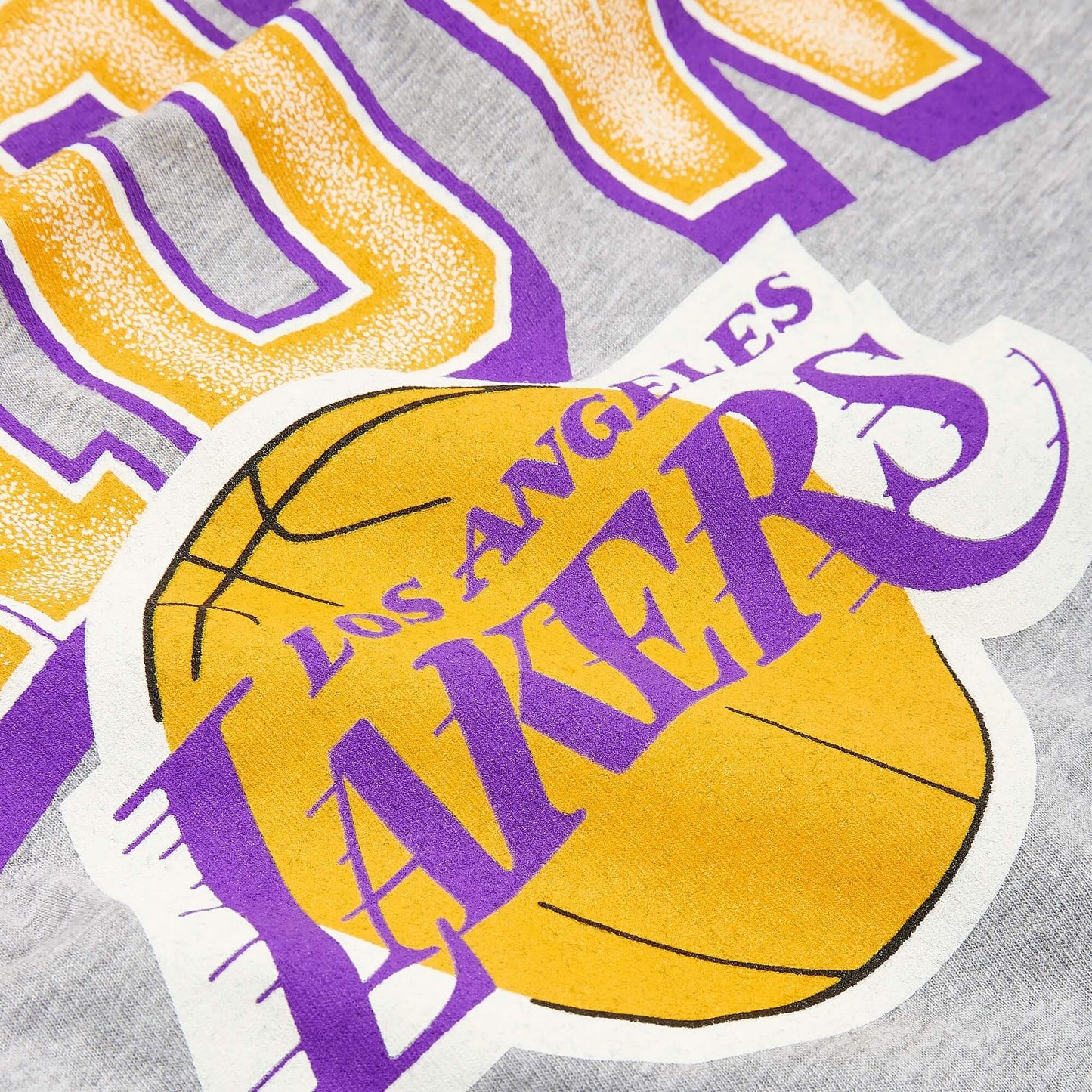 Mitchell & Ness NBA Lake Show Lakers Tee LOS ANGELES LAKERS GREY