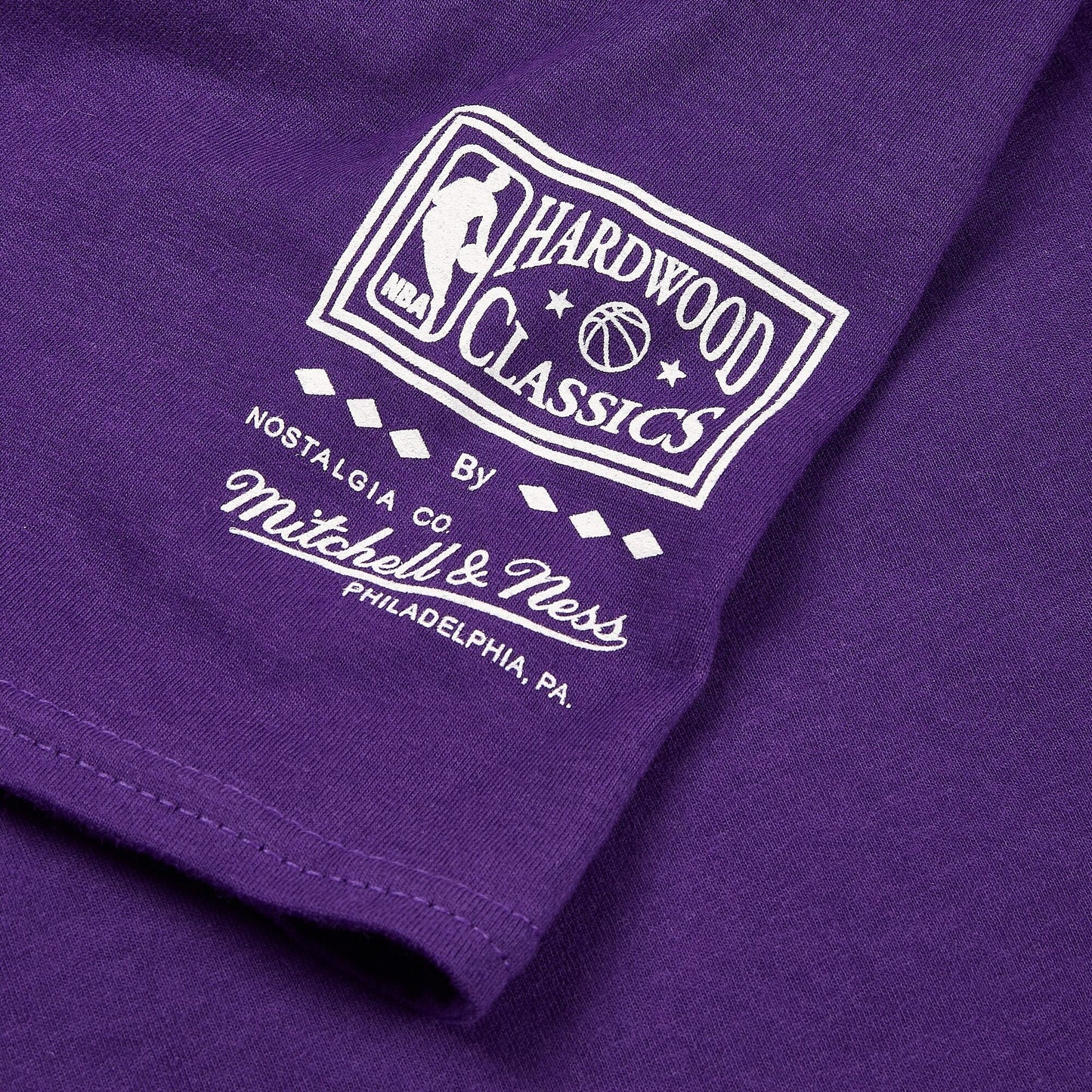Mitchell & Ness NBA Champs Lakers Tee LOS ANGELES LAKERS PURPLE