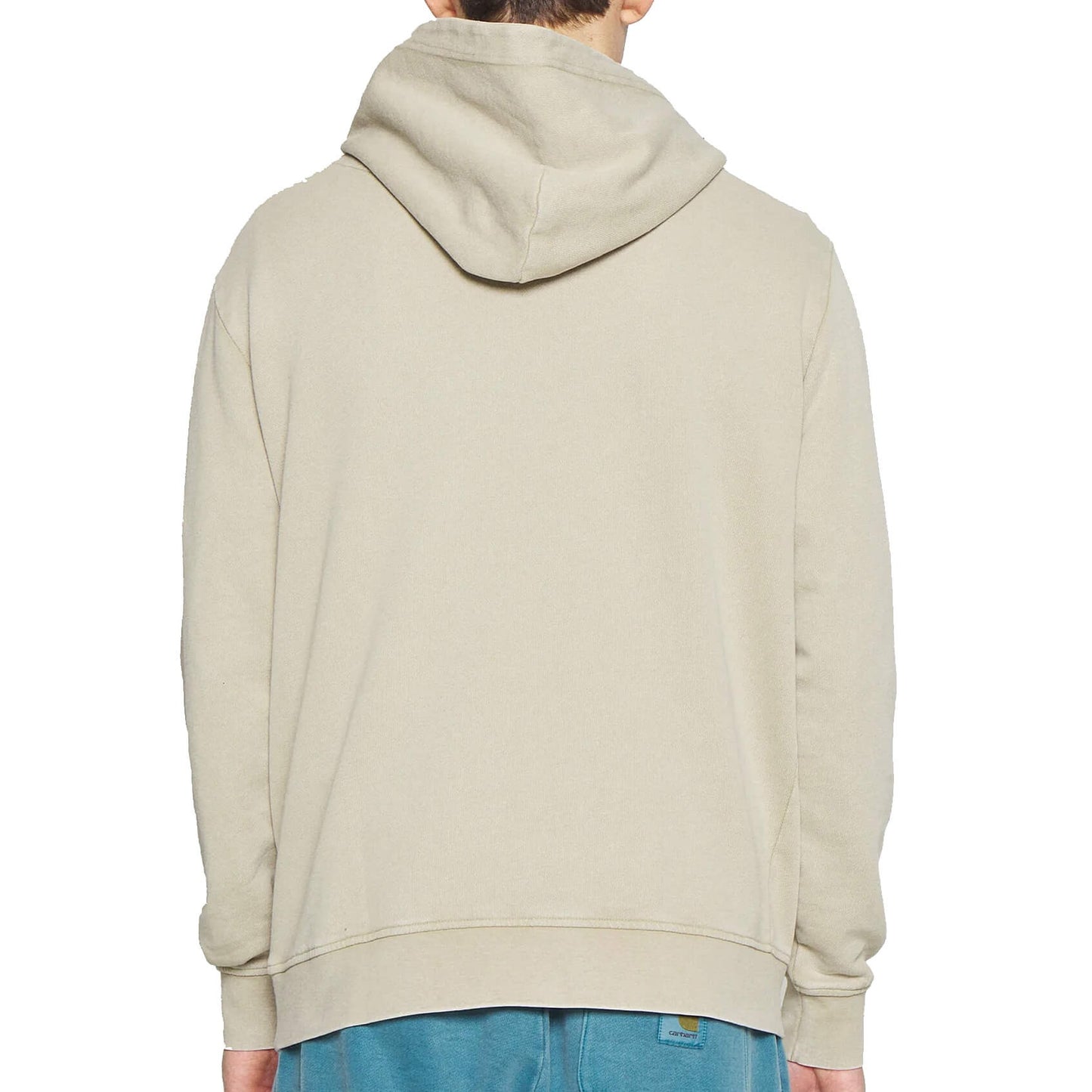 Sean John Script Logo Washed Embroidery Hoodie Light Green