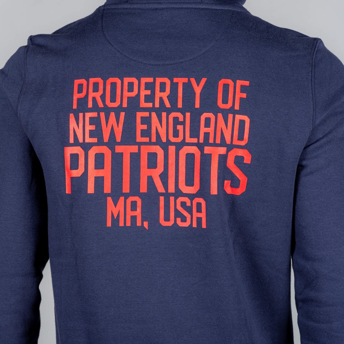 Fanatics NFL Property Of Graphic Overhead Hoodie New England Patriots Navy