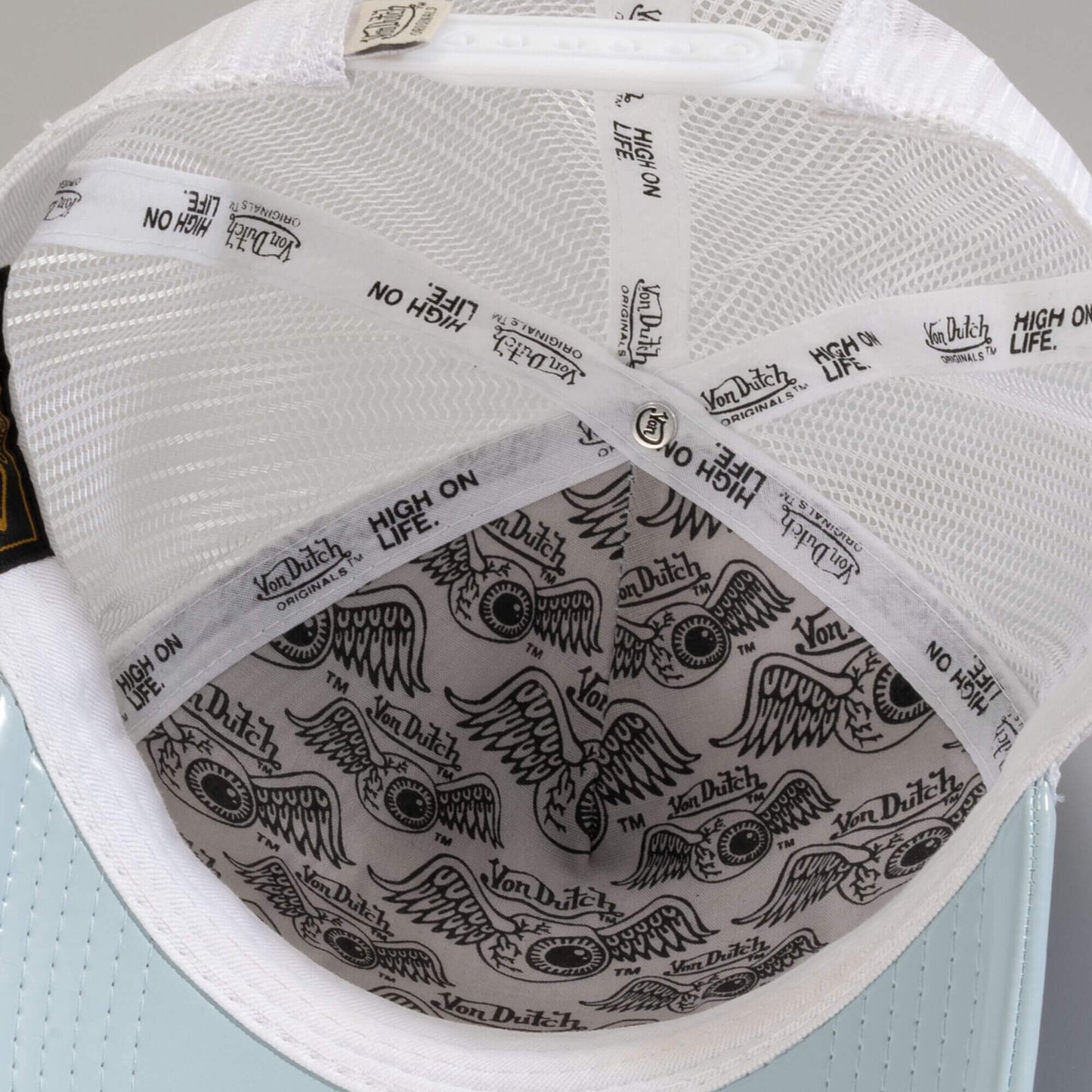 Šiltovka Von Dutch Originals Trucker Ody bledomodrá