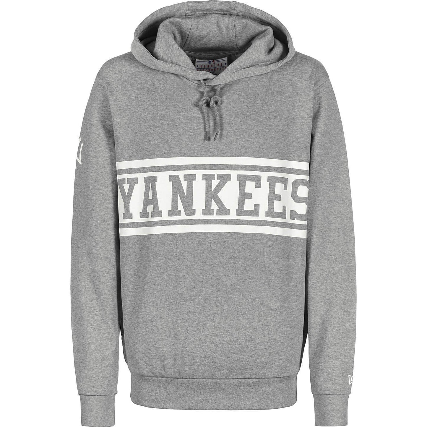 Mikina s kapucňou New Era MLB Wordmark Hoody New York Yankees šedá