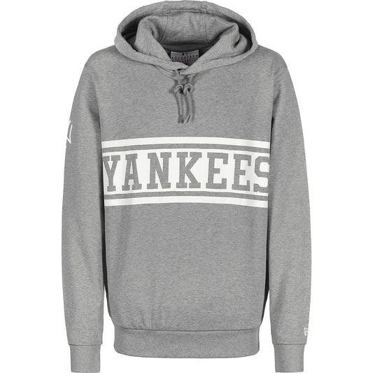 Mikina s kapucňou New Era MLB Wordmark Hoody New York Yankees šedá