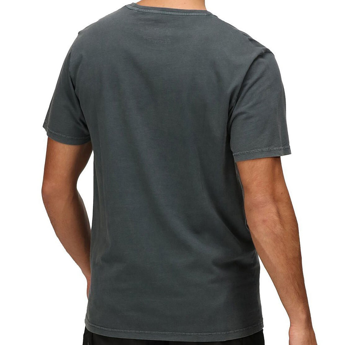 Re:Covered NFL Monochrome Logo T-Shirt Las Vegas Raiders Washed Black