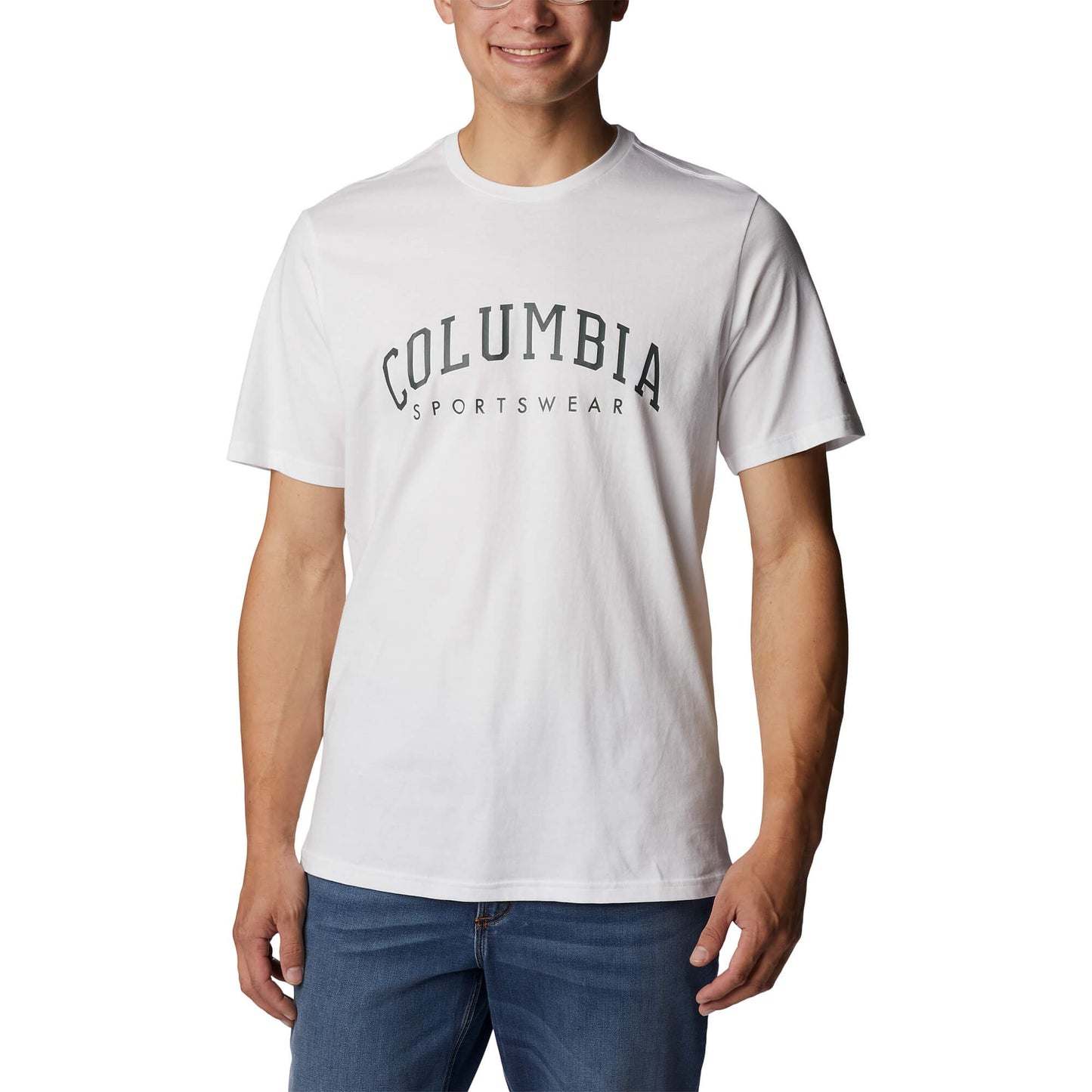 Columbia Rockaway River™ Graphic SS Tee White