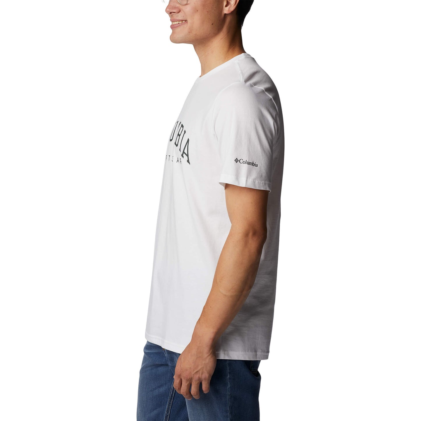 Columbia Rockaway River™ Graphic SS Tee White