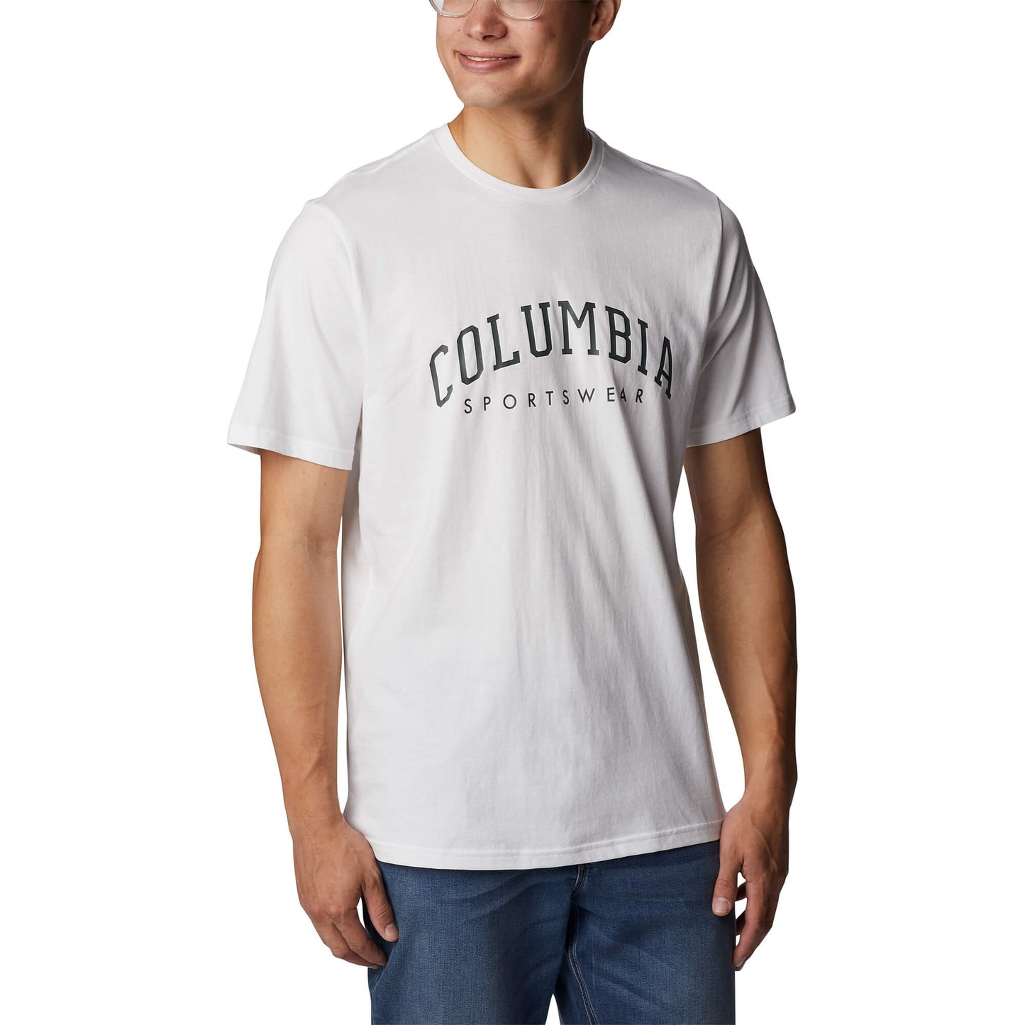 Columbia Rockaway River™ Graphic SS Tee White