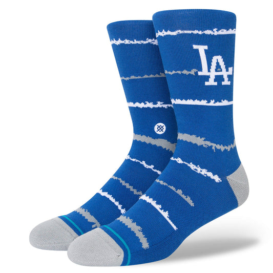Ponožky STANCE MLB CHALK Los Angeles Dodgers modré