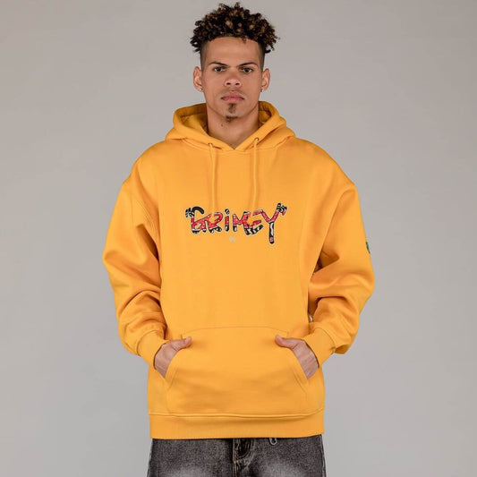 Grimey Wear The Toughest Grimey Vintage Hoodie Orange