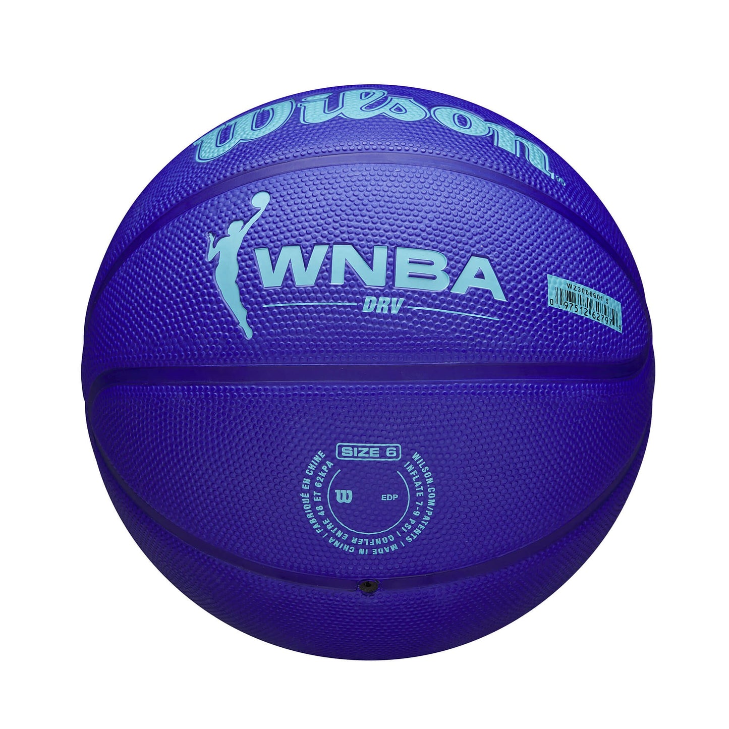 Wilson WNBA Drv Bskt. (sz. 6) Blue/Turquoise