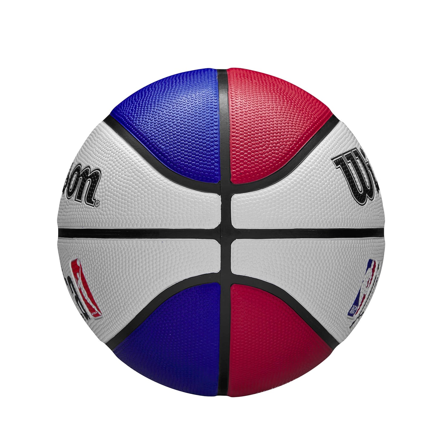 Wilson Jr. NBA Drv Light Fam Logo Bskt. (sz. 5) Blue/Red/White