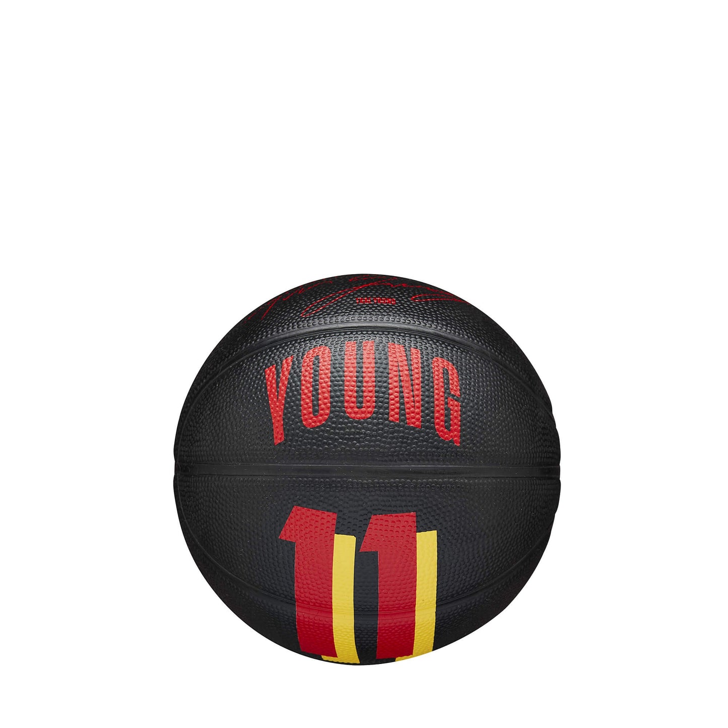 Wilson NBA Player Icon Mini Bskt. Trae Young (sz. 3) Red/Black