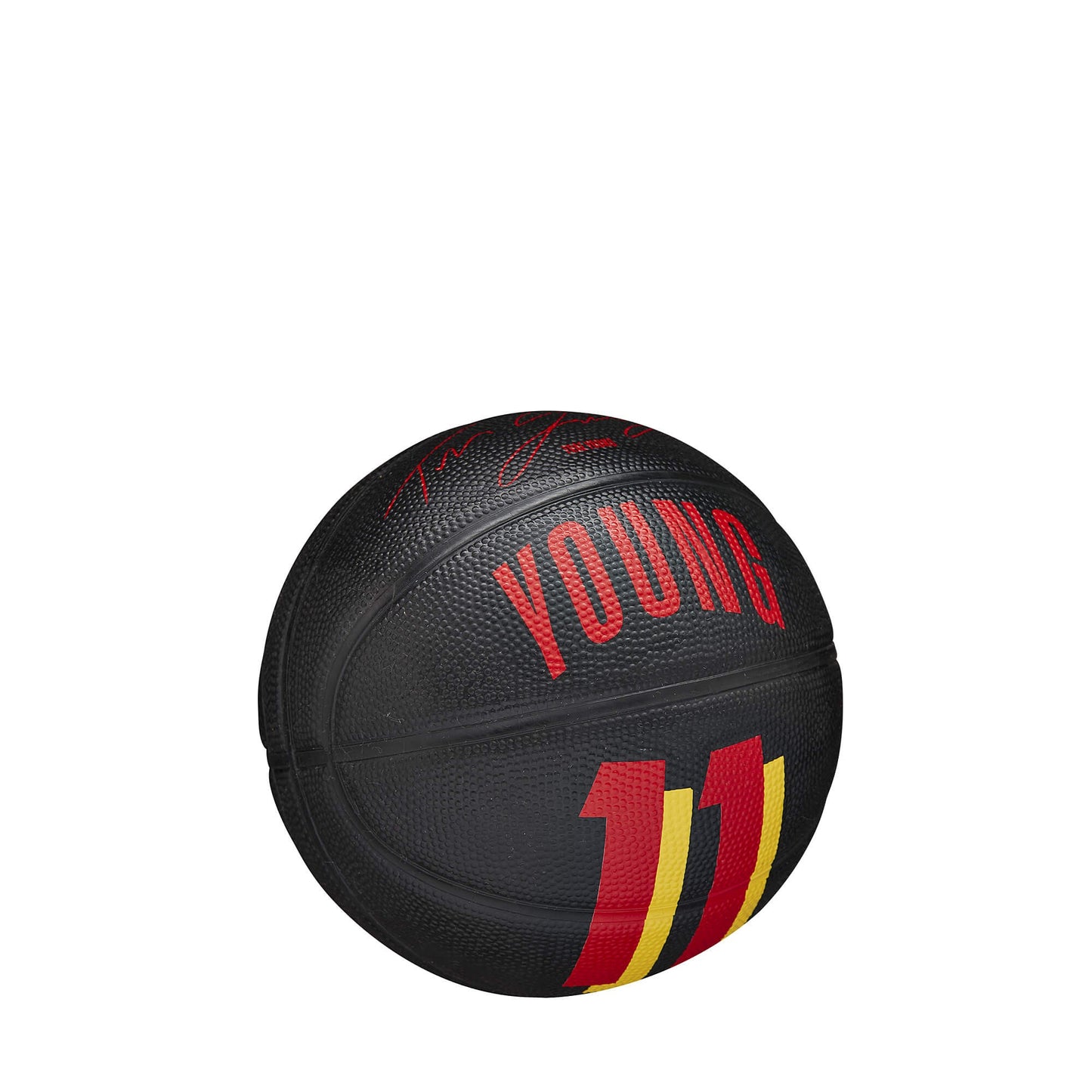 Wilson NBA Player Icon Mini Bskt. Trae Young (sz. 3) Red/Black